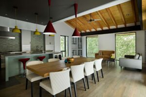 Kitchen area.