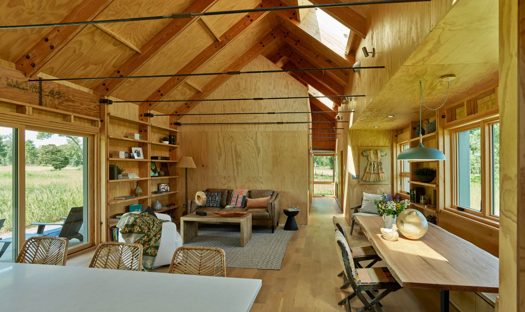 Interior living area.